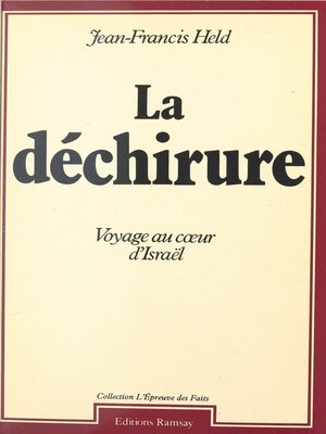 cover image of La déchirure